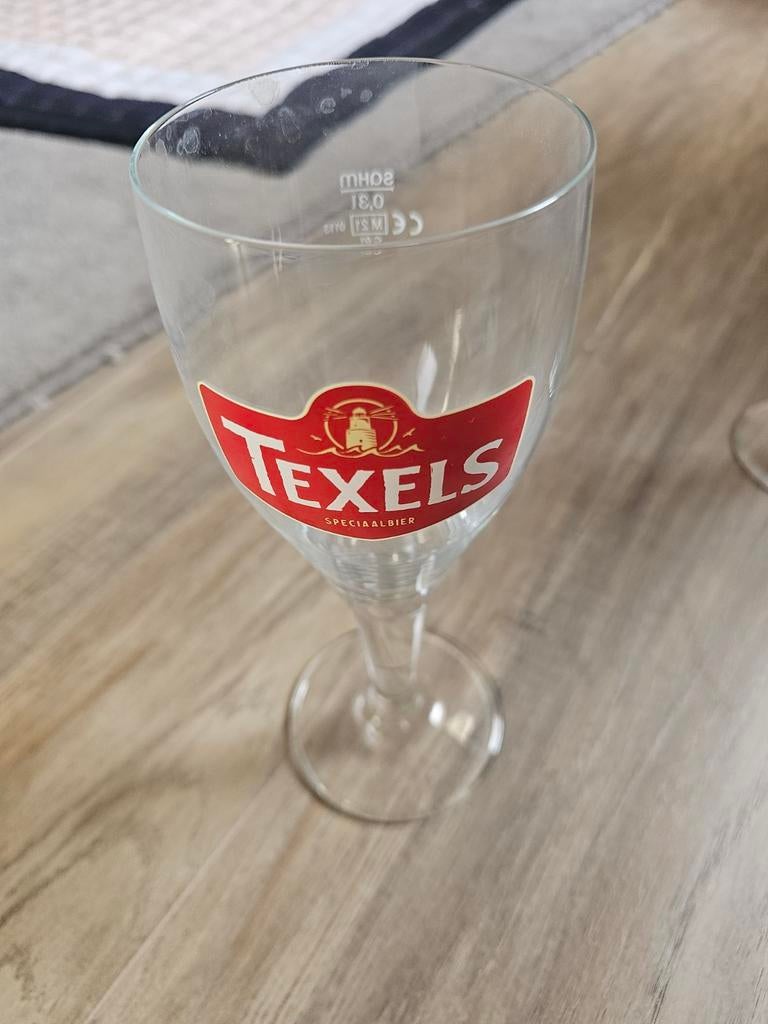 Texels Speciaalbier Glas - Zo goed als nieuw, Glas of Glazen, Ophalen of Verzenden, Overige stijlen, Glas