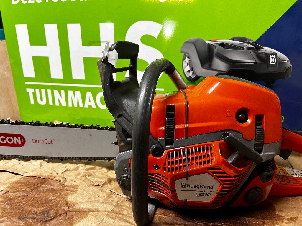 Husqvarna 592 xp showroom model, Ophalen of Verzenden, Zo goed als nieuw, Onkruidsteker, Husqvarna