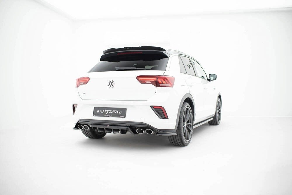 Voorlip spoiler sideskirt diffuser - VW T-Roc R 17-21, Auto diversen, Tuning en Styling, Ophalen of Verzenden