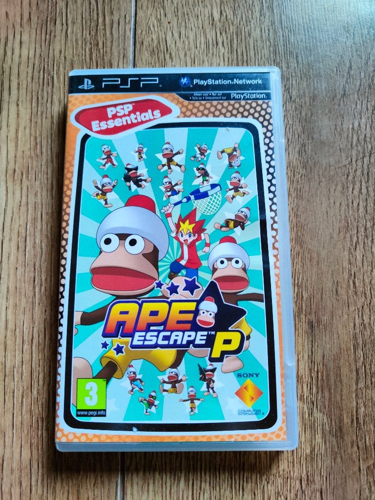 PSP Spel - Ape Escape P, Avontuur en Actie, 1 speler, Ophalen of Verzenden, Zo goed als nieuw