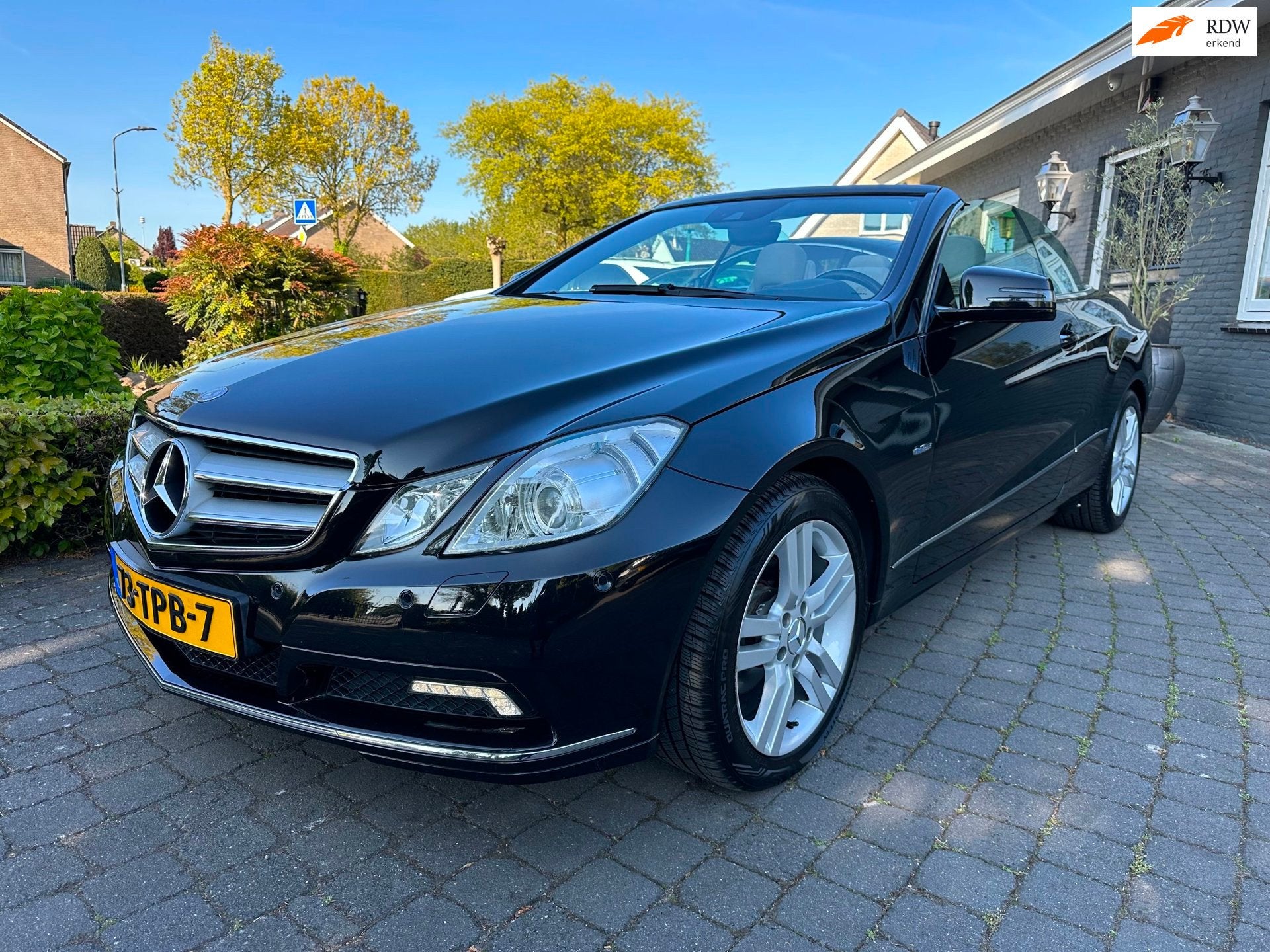 Mercedes-Benz E-klasse Cabrio 200CGI Elegance, Xenon, Airsca, Auto's, Euro 5, Achterwielaandrijving, 4 cilinders, Cabriolet