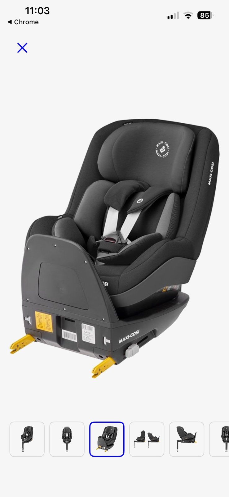 Foto 9 van 2x Maxi-Cosi Pearl Pro² i-Size + FamilyFix 3 | €200 per set