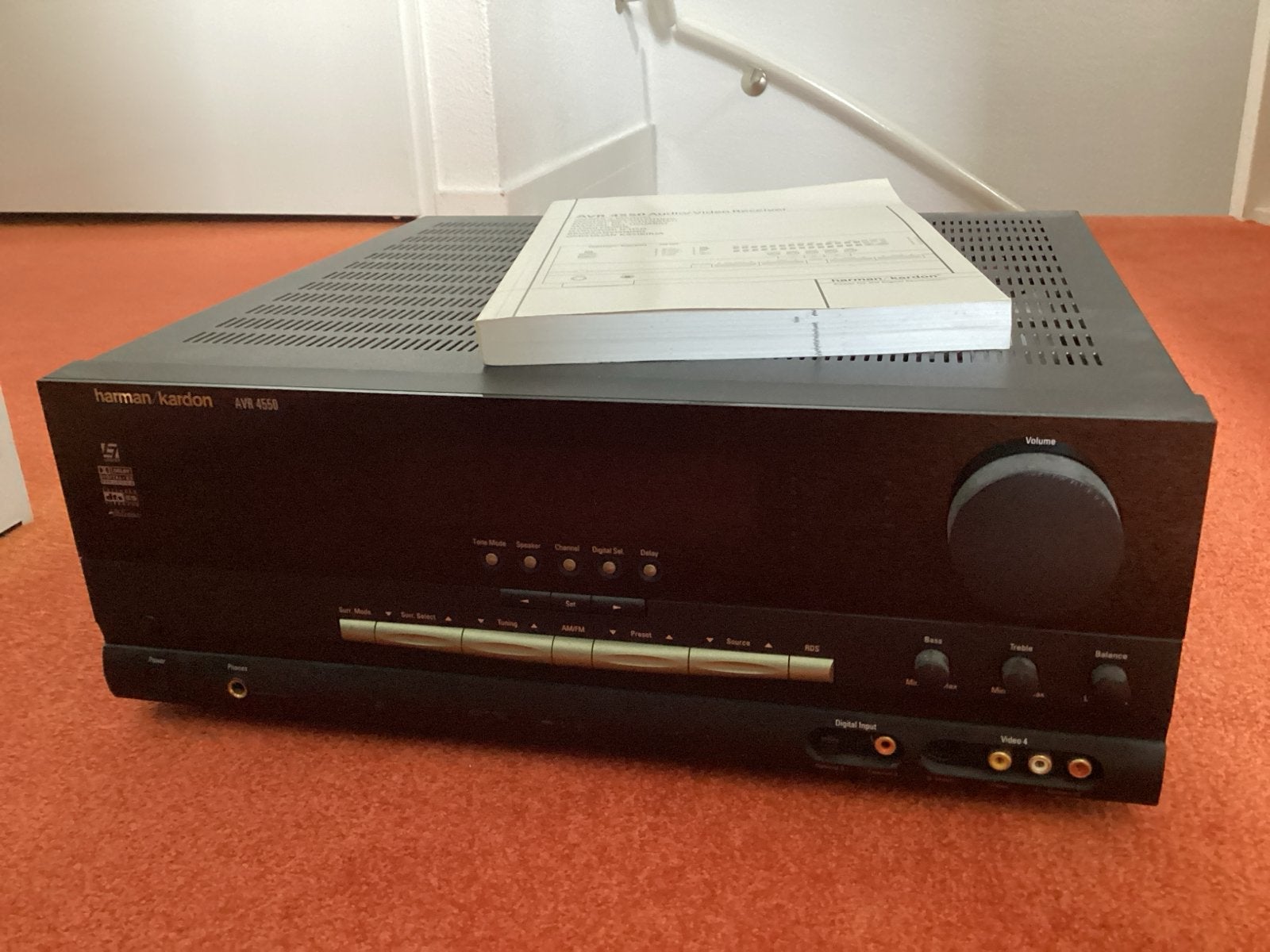 Harman Kardon AVR 4550 Audio/Video Receiver, Gebruikt, 60 tot 120 watt, Ophalen, Overige merken