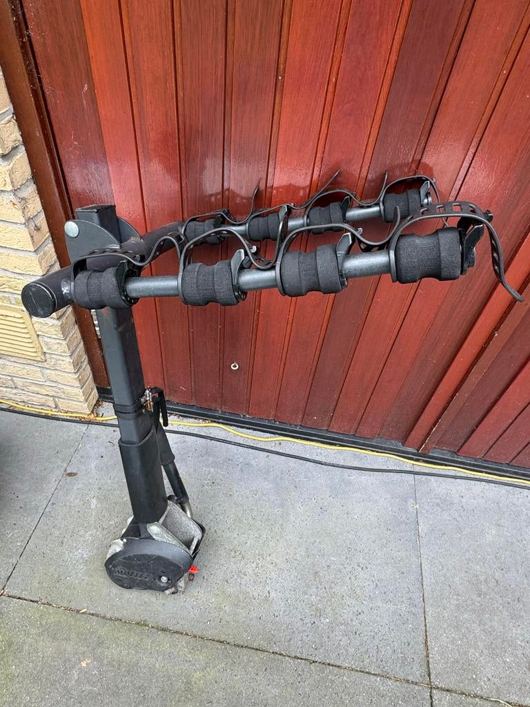 Opvouwbare trekhaak fietsendrager - Compact & Stevig, Ophalen, 2 fietsen, Gebruikt, Trekhaakdrager