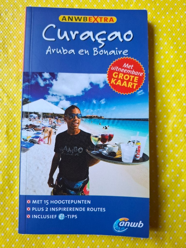 ANWB Extra Curaçao, Aruba en Bonaire reisgids met kaart, Boeken, Reisgidsen, Gelezen, ANWB, Reisgids of -boek, ANWB