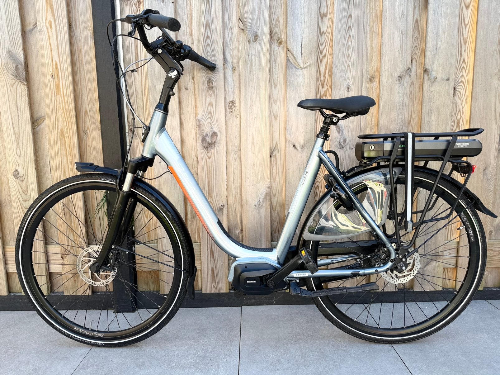 Zgan! Stella Livorno Elektrische Fiets Shimano step 500wh, Fietsen en Brommers, 7327KN, Zo goed als nieuw, ., 50 tot 53 cm