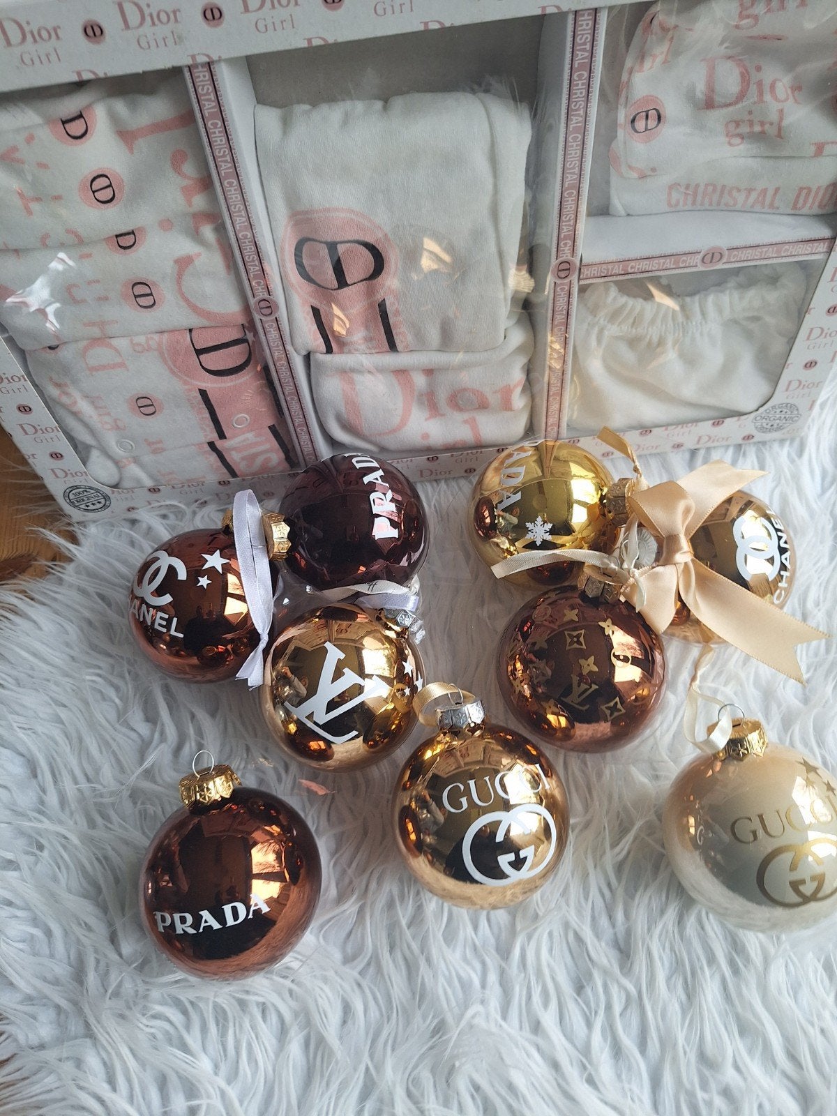 Kerstballen kerst boom luxe kerstballen RESTANTEN SALE🥰😍, Ophalen of Verzenden