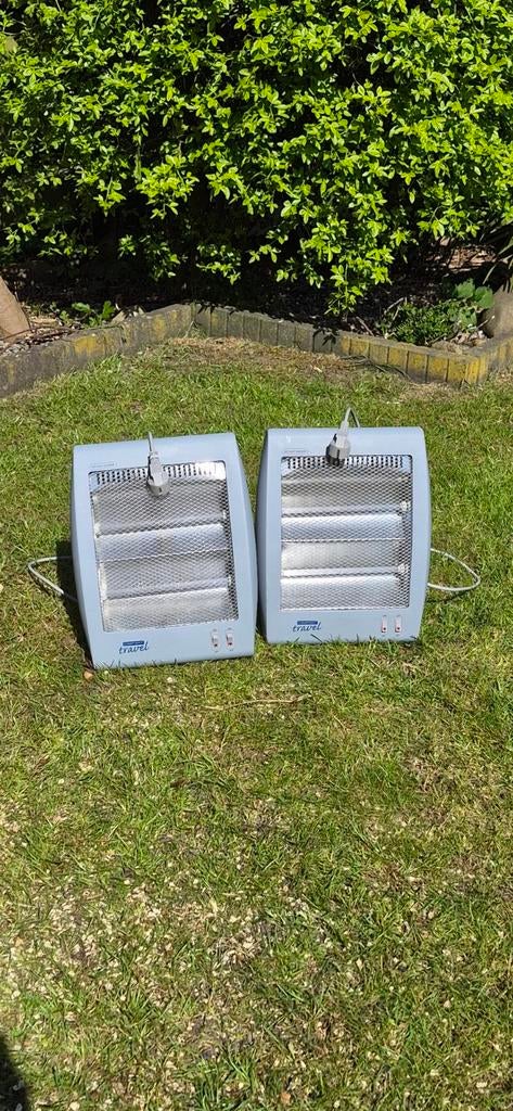 2x CAMPRART travel Halogeen kachel 400W/800W, Ophalen, Gebruikt