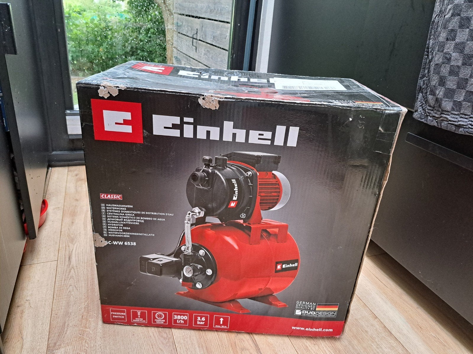 Waterpomp Einhell gcw6538 NIEUW!, Tuin en Terras, Waterpompen, Ophalen of Verzenden, Nieuw, Dompelpomp