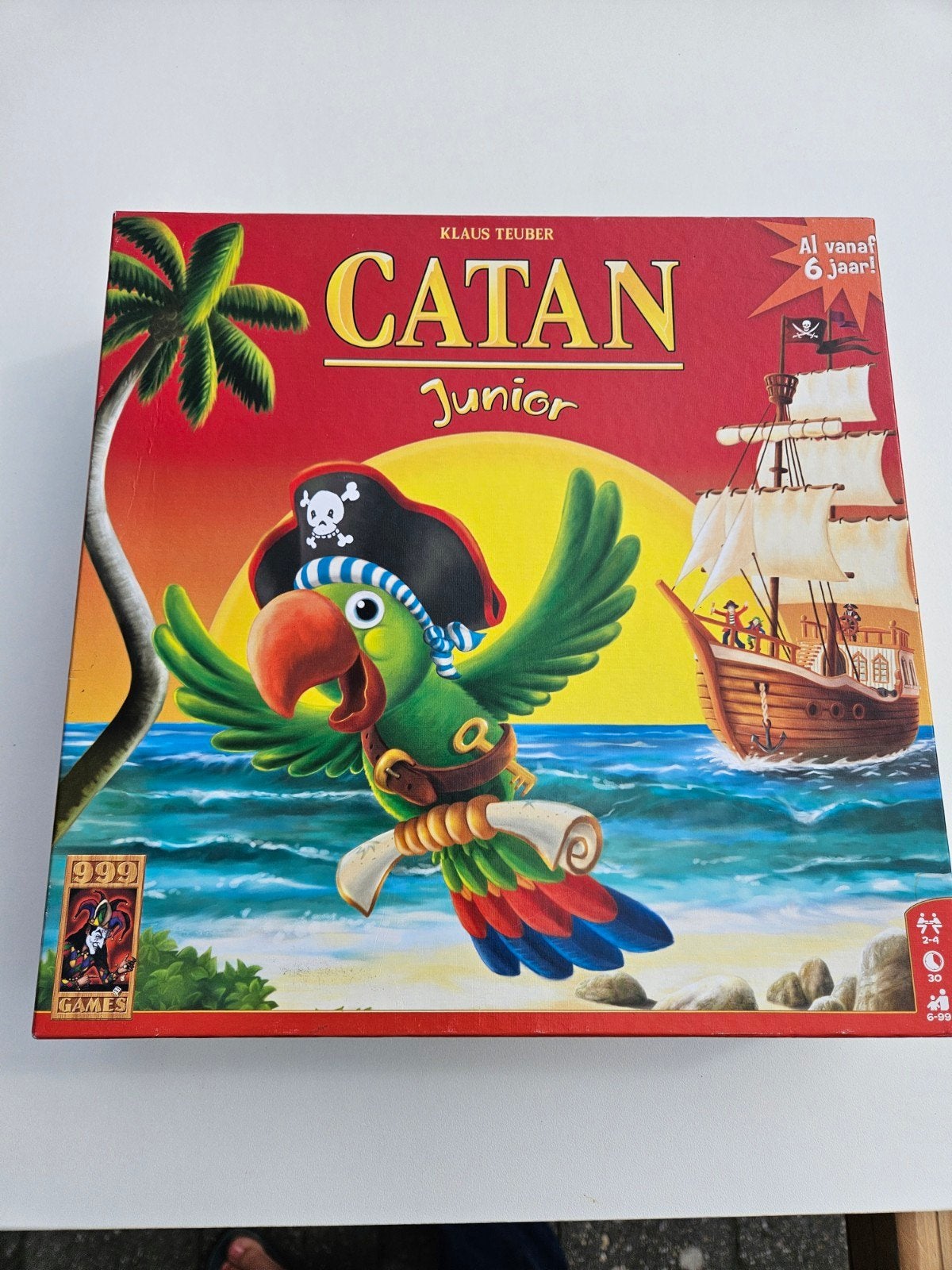 Catan Junior Bordspel, Een of twee spelers, Ophalen of Verzenden, Zo goed als nieuw, 999 Games