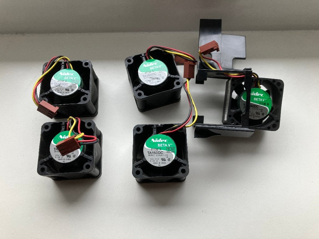 ventilator cpu kast pc server desktop (6 stuks), Ophalen of Verzenden, Refurbished