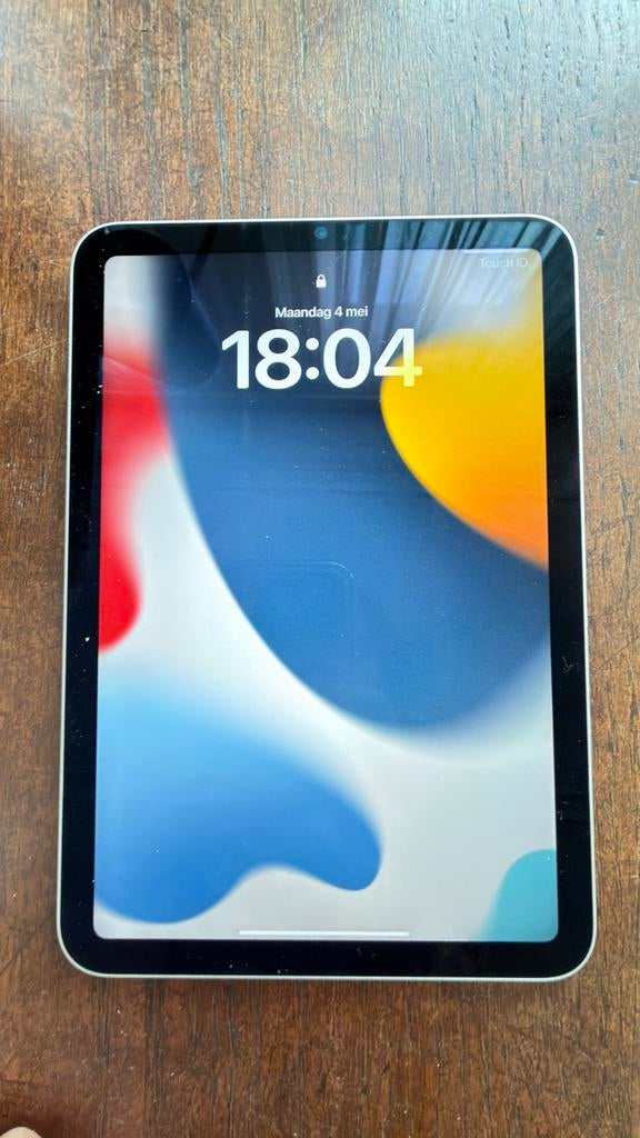Apple iPad Mini 6e generatie (2021) Wi-Fi 64GB Zilver, Computers en Software, Apple iPads, 8 inch, Ophalen of Verzenden, Zo goed als nieuw