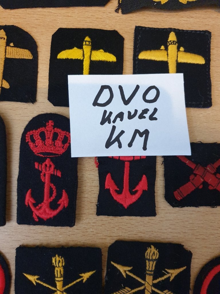 Kavel Kon Marine DVO Vintage, Ophalen of Verzenden, Marine, Nederland, Embleem of Badge