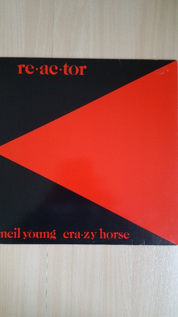 Neil Young Reactor LP, Originele persing, Ophalen of Verzenden, Zo goed als nieuw, 12 inch