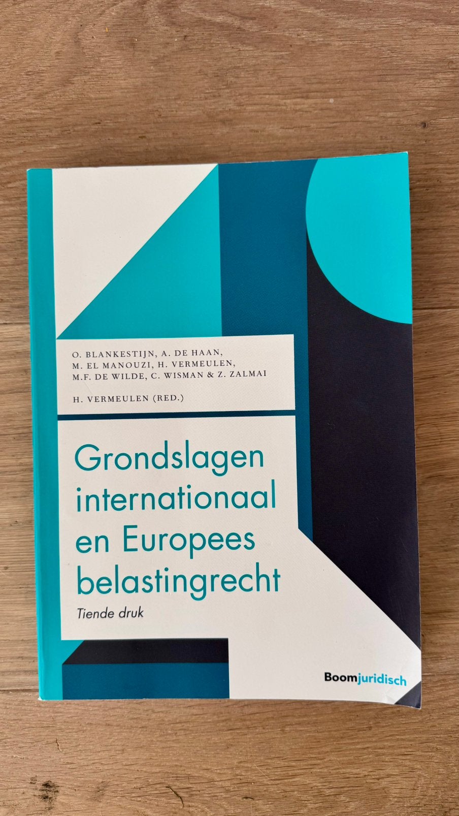Grondslagen internationaal en Europees belastingrecht, Ophalen of Verzenden, Beta, Zo goed als nieuw, HBO