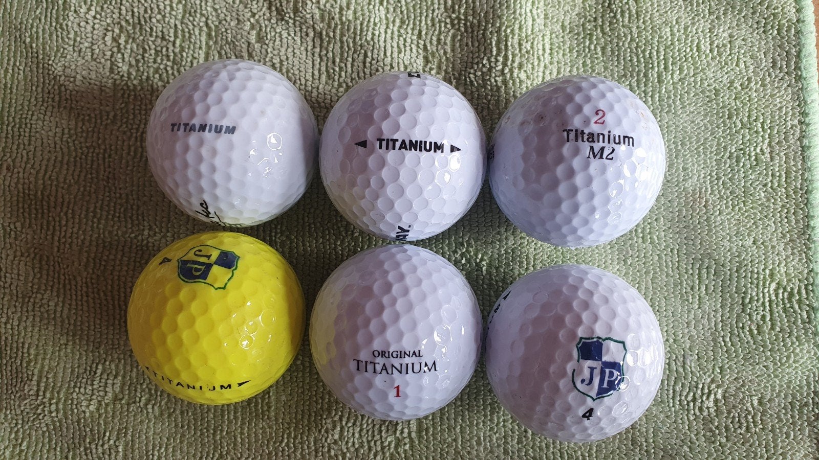 Titanium golfballen diverse merken, Ophalen of Verzenden, Bal(len)