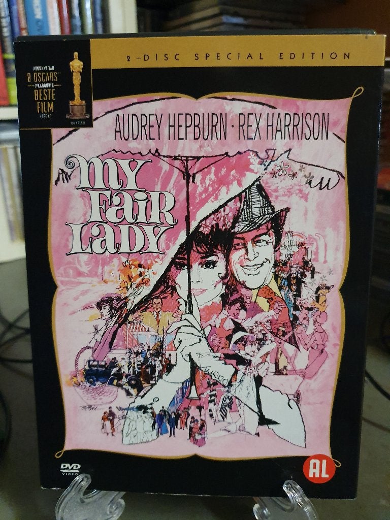 2DVD My Fair Lady met Audrey Hepburn en Rex Harrison, Alle leeftijden, Ophalen, Zo goed als nieuw, Actie en Avontuur