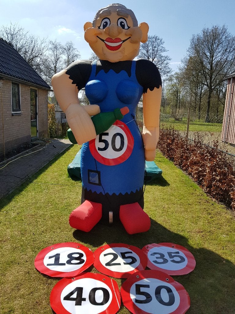 naast de Abraham 4,5 meter nu ook de Sarah 4,5 meter hoog, Ophalen, Zo goed als nieuw, Abraham of Sarah