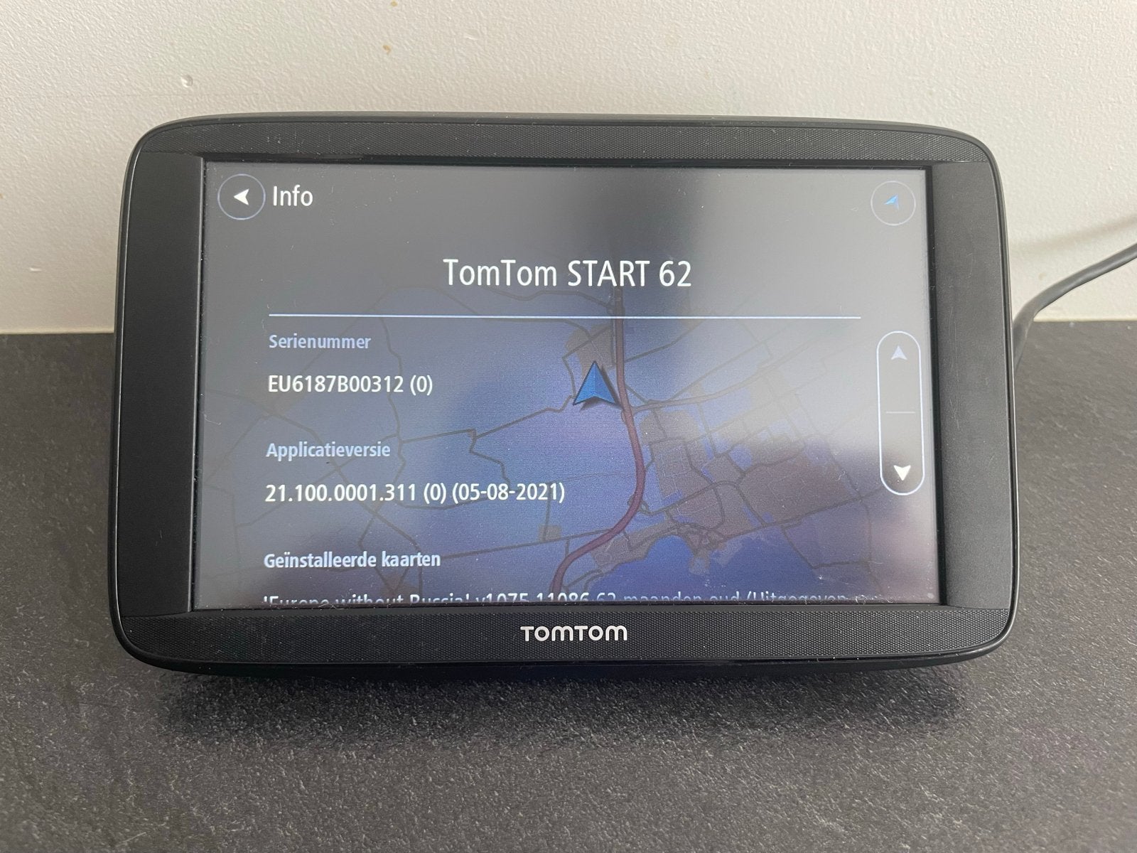 TomTom START 62 GPS Navigatiesysteem met Europa Kaarten, Auto diversen, Autonavigatie, Ophalen of Verzenden, Gebruikt