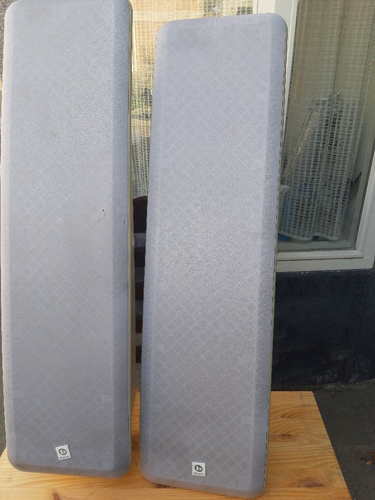 Boston HS 450 APJ, high end kwaliteit Luidspeakers, boxen, Gebruikt, Inclusief kabels, Center speaker, Ophalen