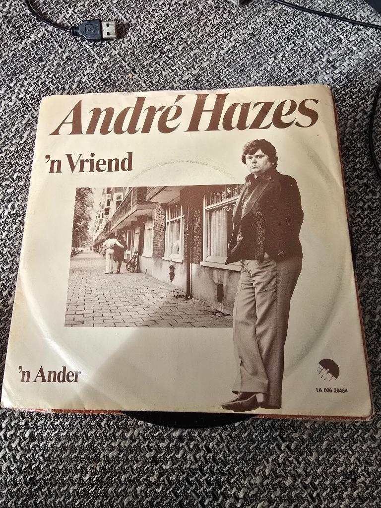 andre Hazes een vriend / n ander, Cd's en Dvd's, Vinyl | Nederlandstalig, Verzenden, Gebruikt, Overige formaten, Levenslied of Smartlap