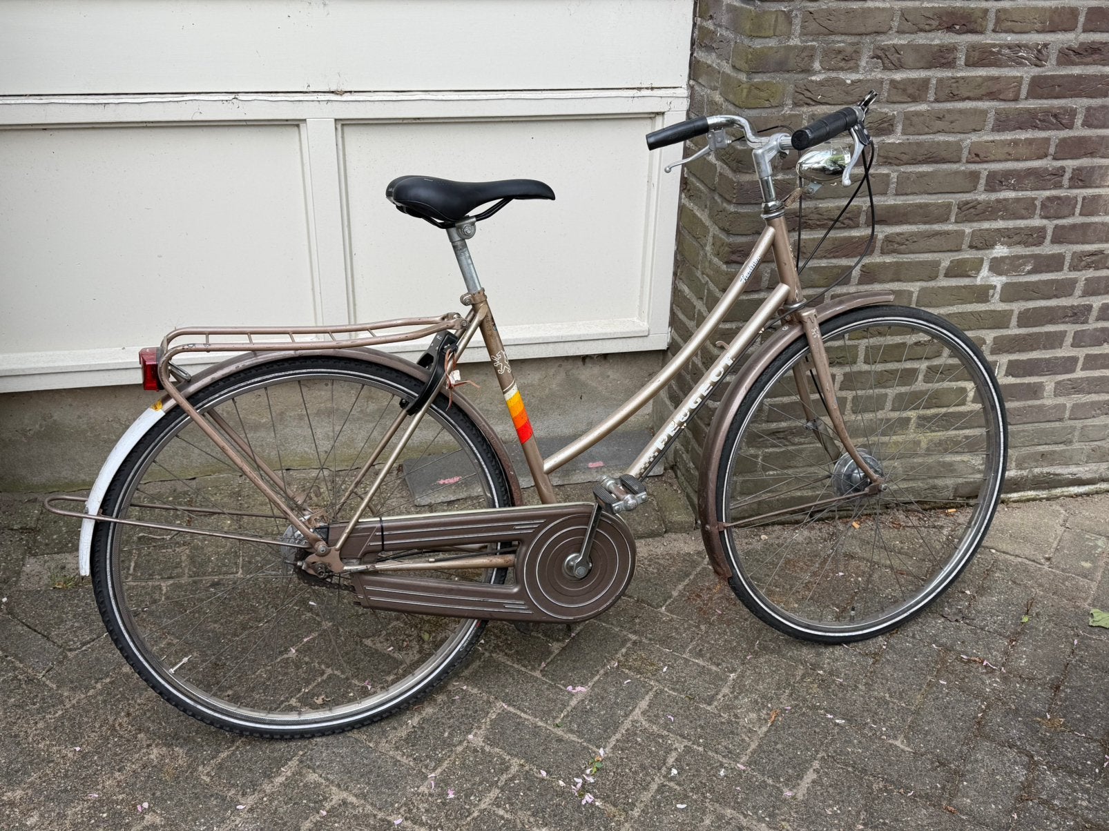 Peugeot danes fiets. Oldtimer, Ophalen, Gebruikt, 47 tot 50 cm, Versnellingen