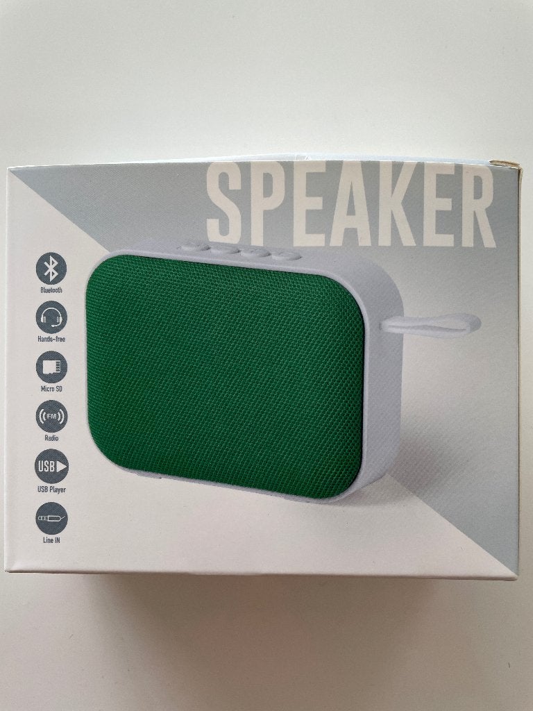 new Speaker Kafin Bluetooth + FM Radio, Ophalen of Verzenden, Nieuw, Radio