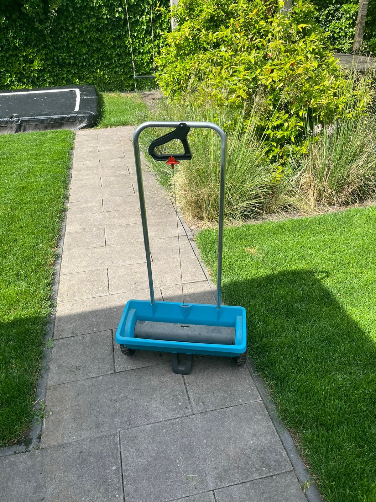 Gardena strooiwagen, Ophalen, Zo goed als nieuw, 40 t/m 49 cm
