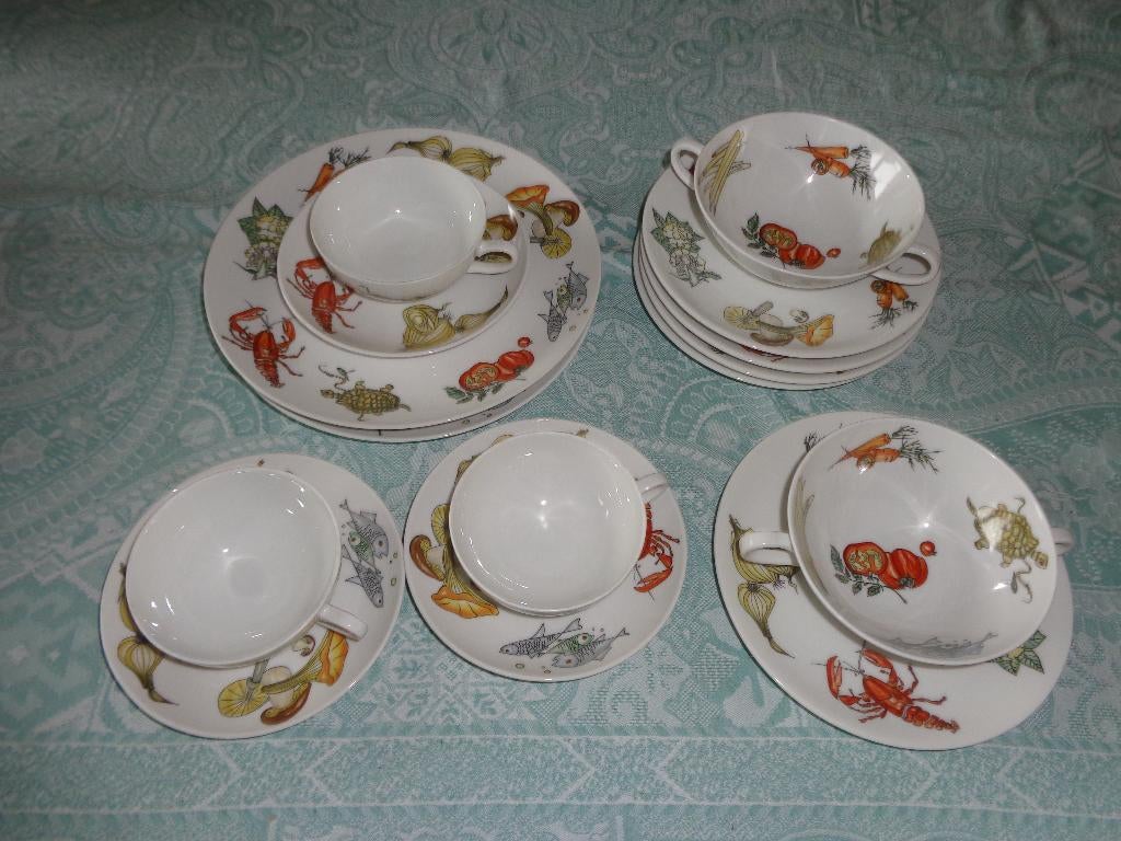 Antiek K&A Krautheim Selb Bavaria serviesdelen, Antiek en Kunst, Antiek | Servies los, Ophalen of Verzenden