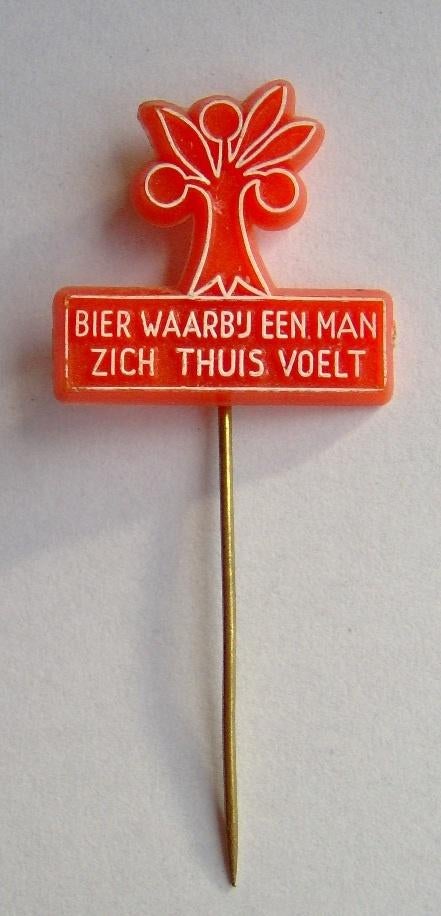 Oranjeboom Bier - jaren 60, Ophalen of Verzenden, Zo goed als nieuw, Merk, Speldje of Pin