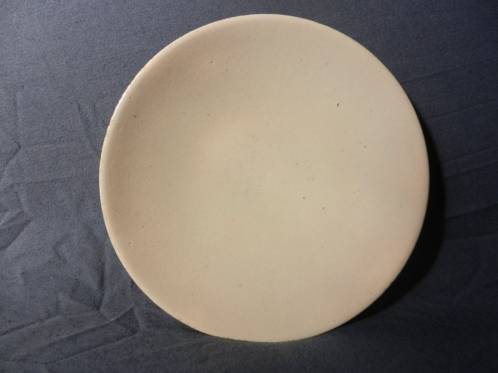 Gerrit de Blanken aardewerk creme geglazuurde schaal d. 22,2, Antiek en Kunst, Antiek | Keramiek en Aardewerk, Ophalen of Verzenden