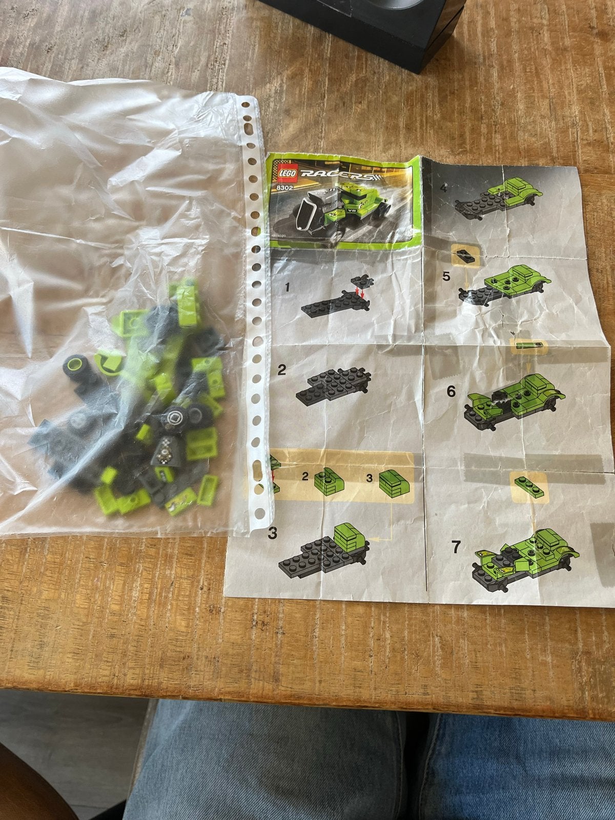 Lego Racers 8302: Rod Rider - 100% compleet, Gebruikt, Lego, Ophalen of Verzenden, Compleet