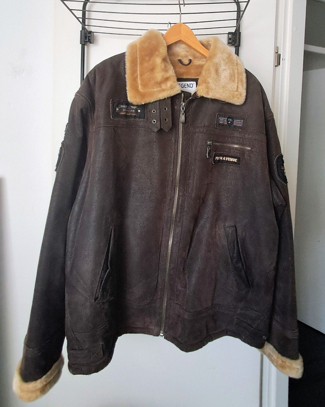 Heren winterjas .56, Ophalen of Verzenden, Zo goed als nieuw, Maat 56/58 (XL), Bruin