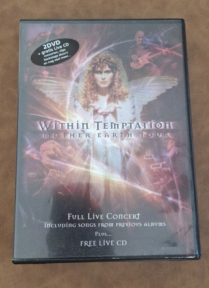 Within Temptation - Mother Earth Tour DVD (2DVD + CD), Cd's en Dvd's, Dvd's | Muziek en Concerten, Alle leeftijden, Ophalen, Gebruikt