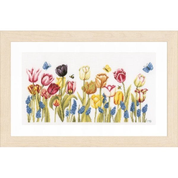 Borduurpakket Tulips PN0155747, ., Nieuw, Ophalen of Verzenden, .