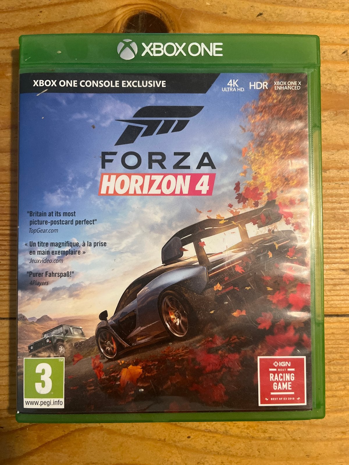 Forza Horizon 4 - Xbox One Game Disk, Spelcomputers en Games, Games | Xbox One, Online, 1 speler, Racen en Vliegen, Ophalen of Verzenden