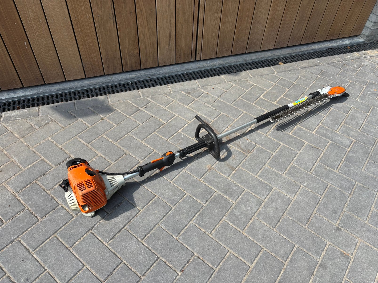 Stihl HL 95 heggenschaar op steel stokheggenschaar nette!!, Ophalen, ., Stihl, Zo goed als nieuw