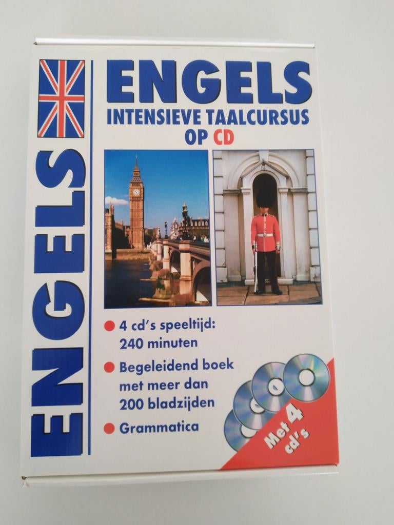 Taalcursus Engels op cd z.g.a.n., Ophalen, Zo goed als nieuw