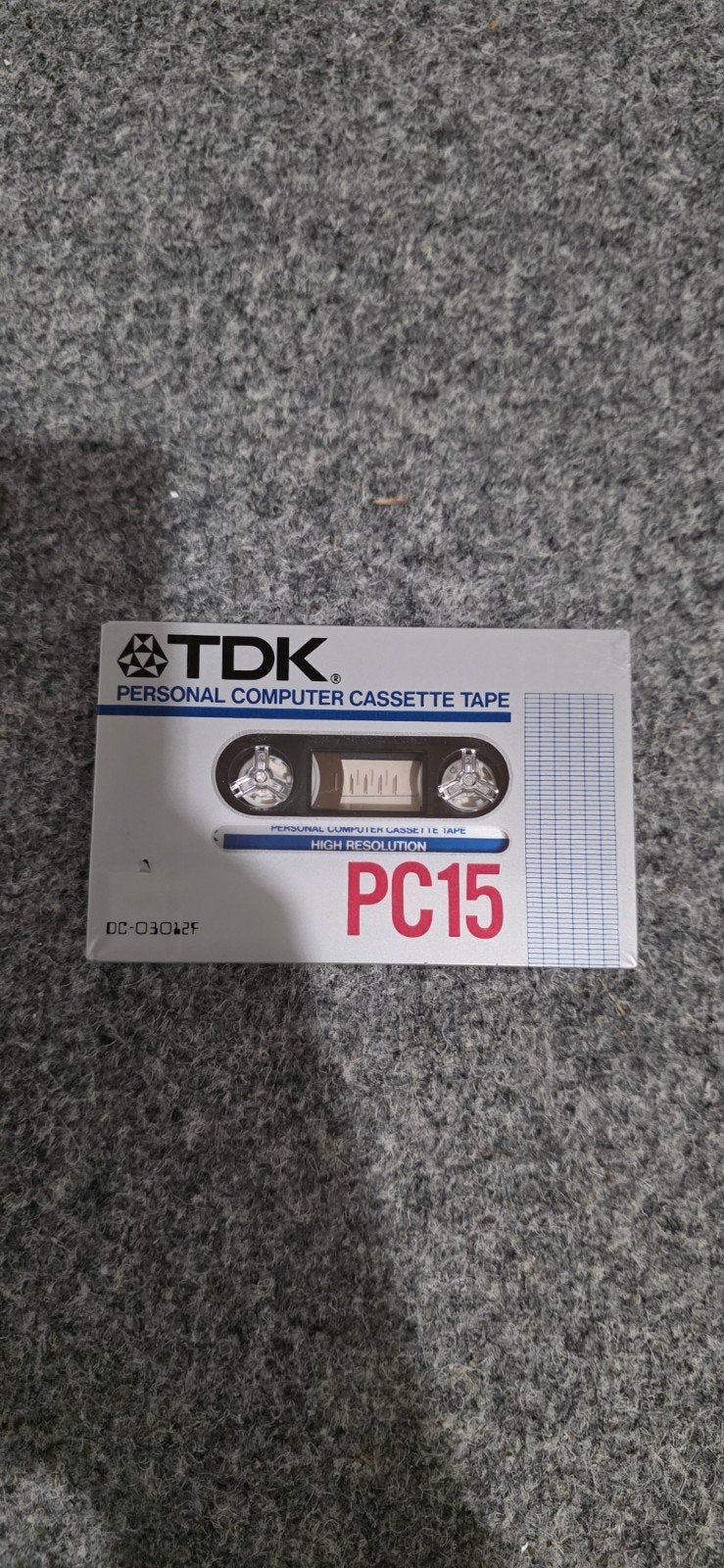 TDK PC15 Personal Computer Cassette Tape – High Resolution, A, Overige genres, Q, 1 bandje