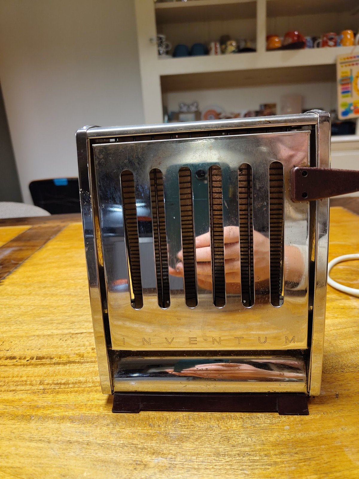 Vintage Inventum broodrooster, Witgoed en Apparatuur, Broodroosters, Ophalen, Gebruikt