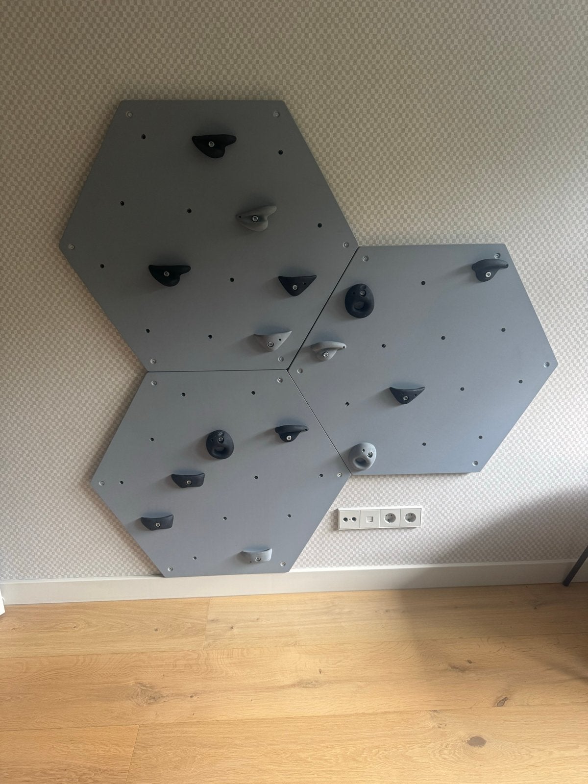 Klimwand voor kinderen - Modulair en compleet, Sport en Fitness, Klimsport, Ophalen, Gebruikt, Klimsport-accessoire