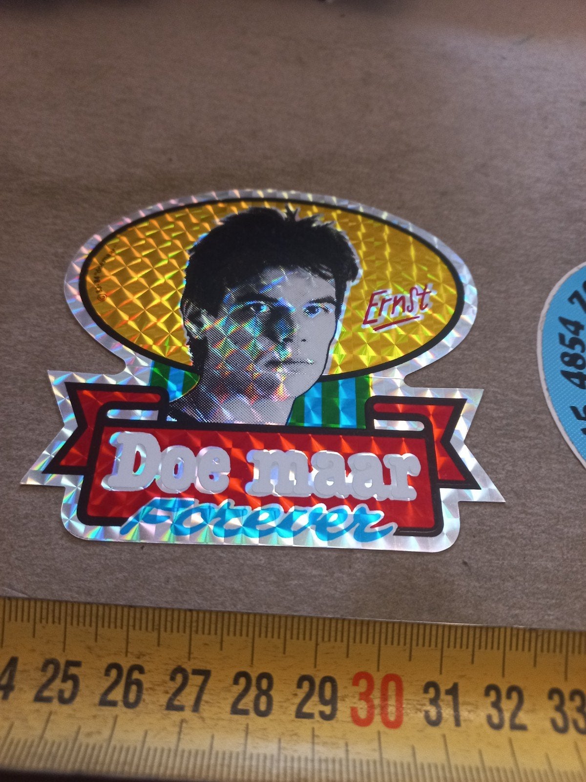 Ernst Doe Maar Forever Sticker - Holografisch, Verzamelen, Ophalen of Verzenden