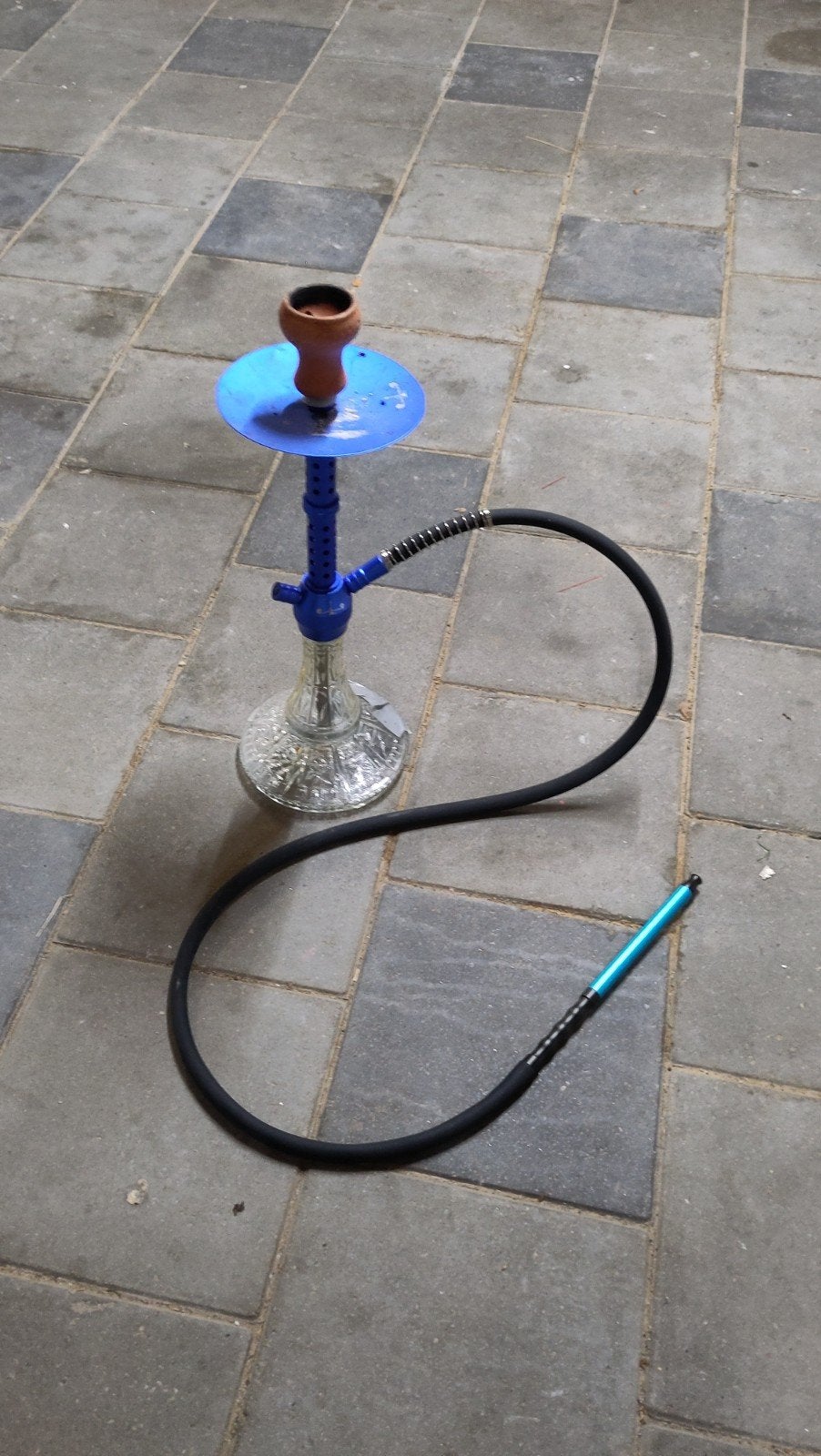 Waterpijp, Ophalen