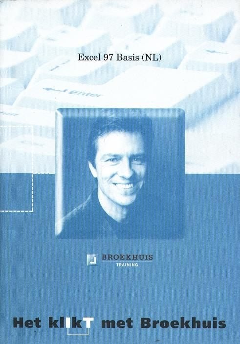 Excel 97 basis (NL) - Broekhuis  200 pag - met CD, Boeken, Verzenden, Zo goed als nieuw, Software, Broekhuis