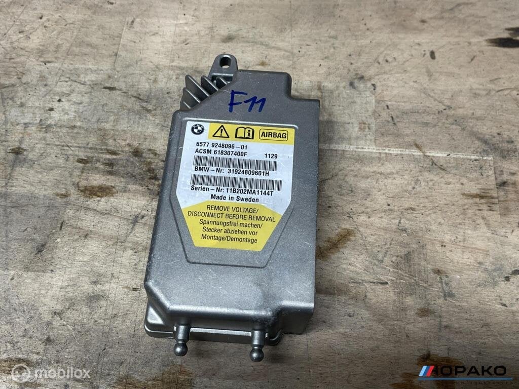 Airbag module BMW 5 serie F10 F11 | 65779248096, Gebruikt, Einsteinlaan 5 rijswijk, Bmw, Ophalen of Verzenden