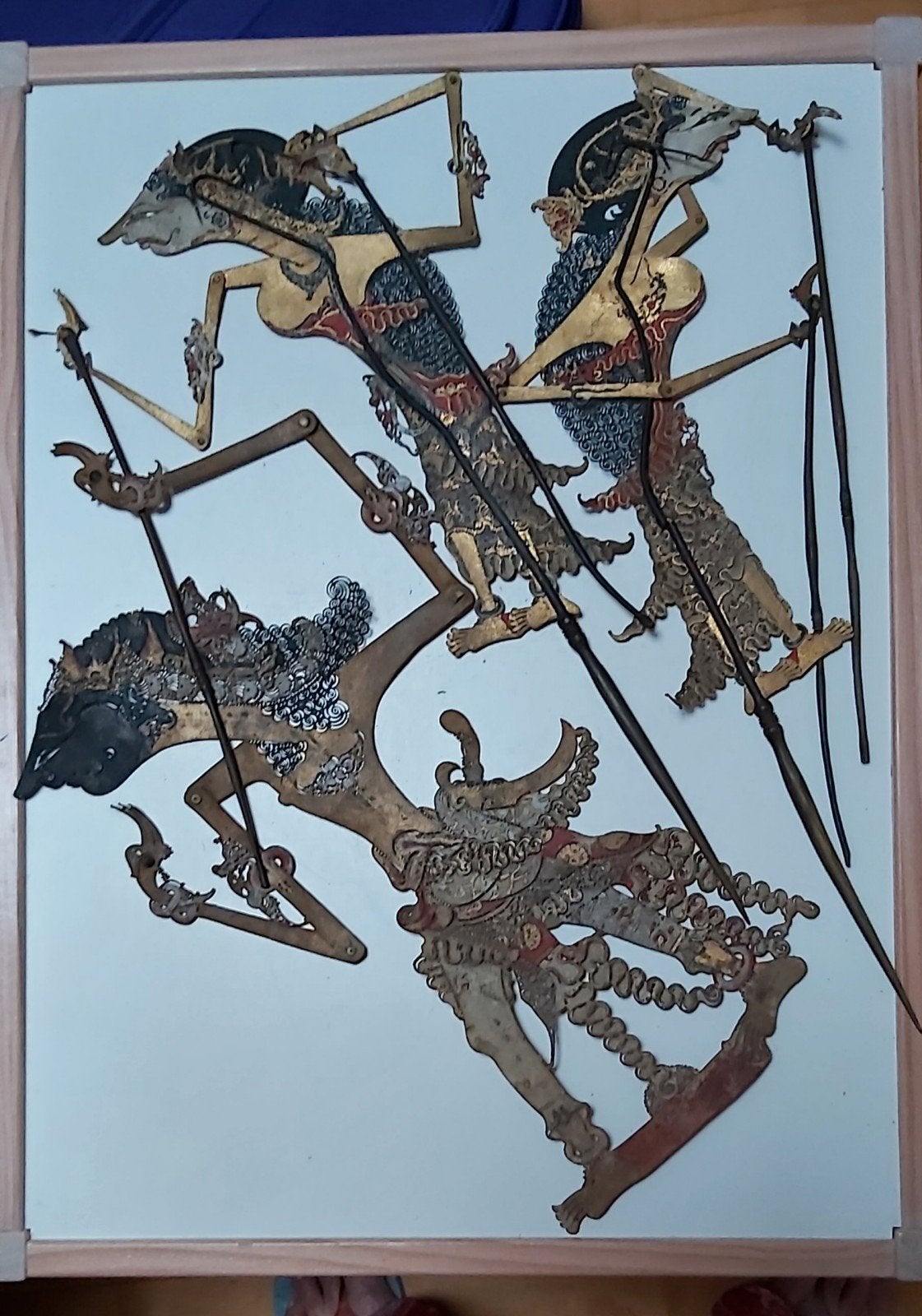 wajangpoppen antiek, Antiek en Kunst, Ophalen