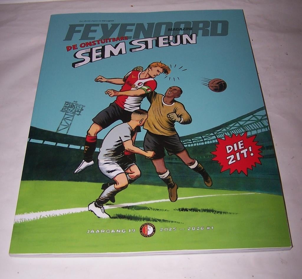 Feyenoord maandblad januari '26.De onuitstaanbare Sem Steijn, Ophalen of Verzenden, Nieuw, Diverse auteurs, Balsport