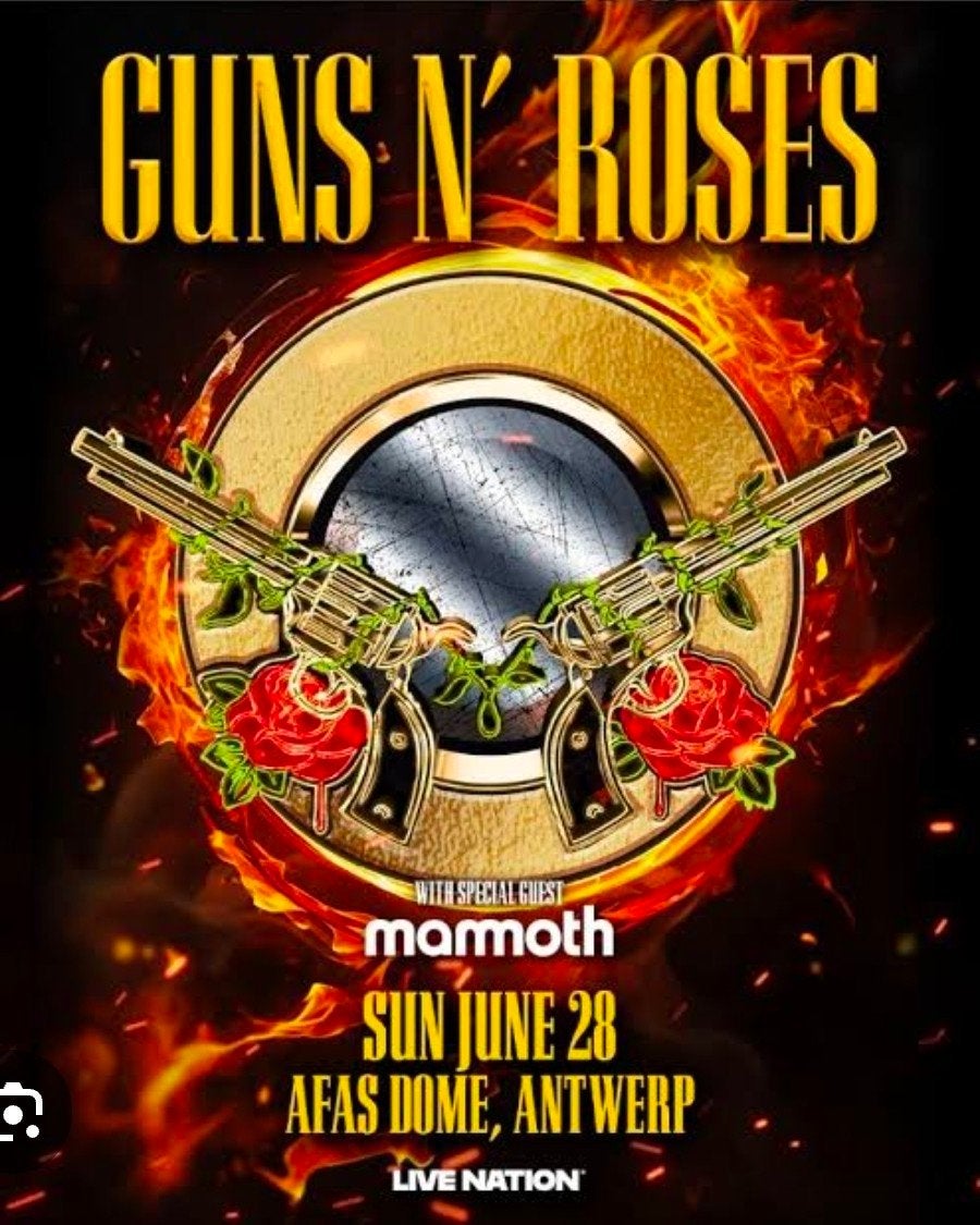 Guns n Roses België, Tickets en Kaartjes, Concerten | Rock en Metal, Twee personen, Juni, Hard Rock of Metal