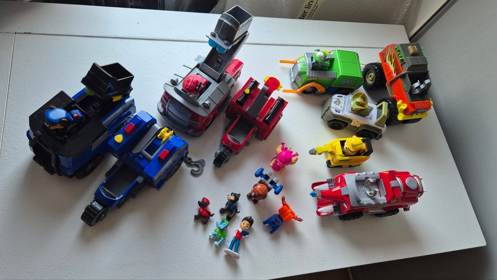 Paw Patrol Voertuigen en Figuren Collectie, Ophalen of Verzenden, Gebruikt