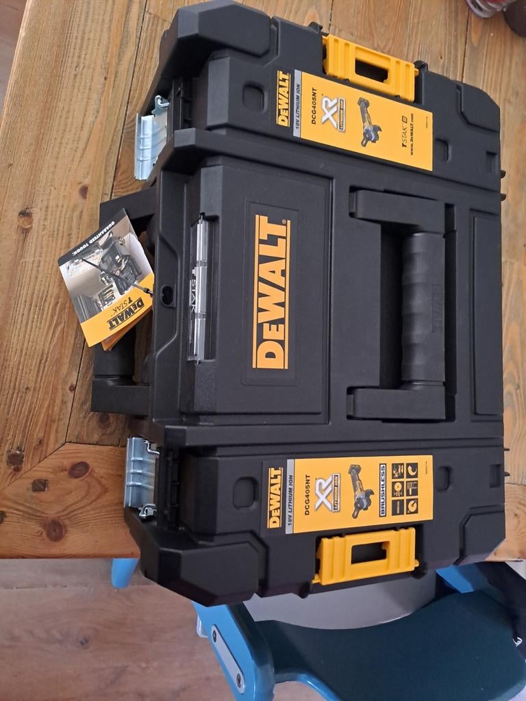 Nieuwe DeWalt T STAK 2 koffer voor haakse slijper, Ophalen of Verzenden, Nieuw